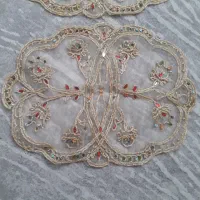 رومیزی و رو بالش نو