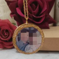 آویز سفارشی آینه خودرو دوطرفه با عکس دلخواه