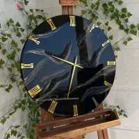 کارهای رزینی|ساعت دیواری و تزئینی|قروه, |دیوار