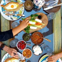 میز غذاخوری پتینه با در آنتیک|میز و صندلی غذاخوری|یزد, |دیوار