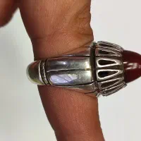 دو عدد عکس انگشتر جهت فروش با سنگ عقیق|جواهرات|تبریز, |دیوار