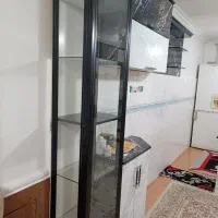 هود مارک کن و کابینت به همراه ویترین شیشه‌ای|هود|شاهین دژ, |دیوار