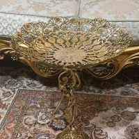 کنار سالنی جنس برنز ، میوه خوری  پایه بلند زیبا|صنایع دستی و سایر لوازم تزئینی|قدس, شهر‌قدس|دیوار