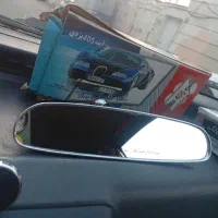 آینه وسط استیل طرح دار