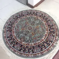 قالیچه گرد نو نگین مشهد