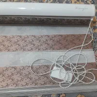 پرده زبرا آشپزخانه  نو  تمیز