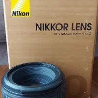 لنز ۵۰ نیکون f1.4|دوربین عکاسی و فیلمبرداری|اصفهان, روشندشت|دیوار