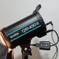 فلاش گودکس Godox QS 400 به همراه کاسه استاندارد.|دوربین عکاسی و فیلم‌برداری|کرج, جهان‌شهر|دیوار