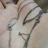 نقره ۹۲۵ . نیم ست . زنجیر|جواهرات|لاهیجان, شیشه گران|دیوار