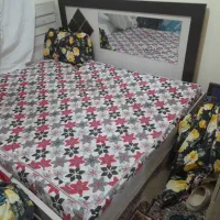تخت دونفره  آینه دار تشک تشک