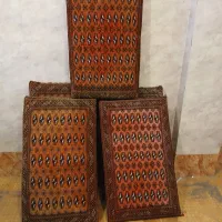 پشتی طرح ترکمن