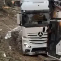 راننده پایه یک تریلی کشنده