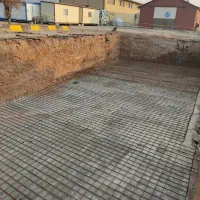 اسکلت بتن تیرچه ،فونداسیون ارماتوربندی