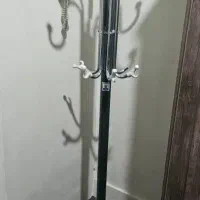 جالباسی ایستاده استیل پایه سنگ