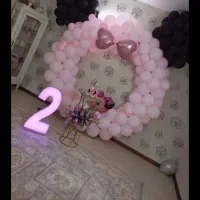 بادکنک آرایی وگل آرایی وبوبو بالن.۵۰درصد اف