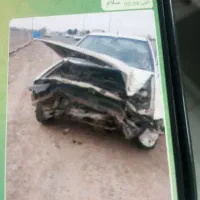 پراید سفید مدل 92 تصادفی فروشی