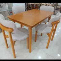 فروش میز ناهارخوری ۴ و ۶ نفره گرد و مستطیل|میز و صندلی غذاخوری|شوشتر, |دیوار