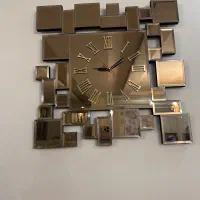 ساعت دیواری آینه ای