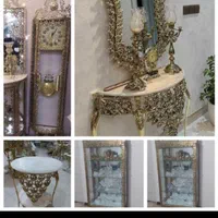 اینه شمعدان دکوری برنجی/سمساری همه روزه اسلامشهر