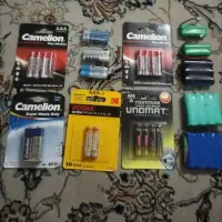 باطری شارژی ، نیم قلم و کتابی همگی نو و اکبند