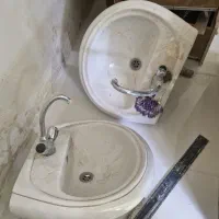 روشویی پایه دار ۲ عدد