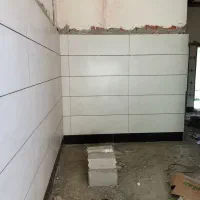 سنگ کاری و سرامیک. باز سازی خانه کلنگی. خورده کاری