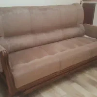 یکدس مبل هفت نفره .ومیزو وصتدلی هشت نفره|مبلمان خانگی و میز عسلی|کرج, شهرک آسمان|دیوار