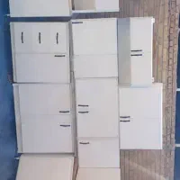 ۱۰مترکابینت کامل فلزسالم تمیز،۴/۱۰ پایین،۶متربالا