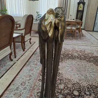 قیل قدی قهوه‌ای طلایی|مجسمه، تندیس، ماکت|تهران, پرستار|دیوار