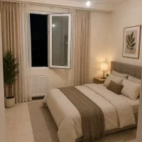آپارتمان 53 متری با نقشه مهندسی و نورگیر