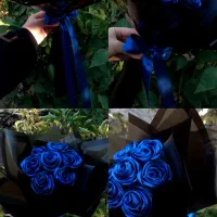 دسته گل های اقتصادی روبانی