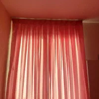 ۲عدد پرده بدون دید جنس ترک