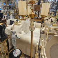 آباژور لوستر کنار سالنی 4 شعله|چراغ خواب و آباژور|مشهد, توس (بلوار توس)|دیوار