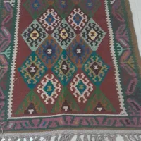 گلیم دستبافت پشمی|گلیم، جاجیم، گبه|قم, سراجه|دیوار