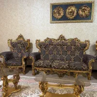 مبلمان سلطنتی همراه با میز