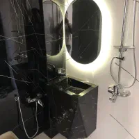 روشویی نیم پایه الماسی قد ۷۰