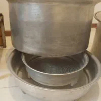 قابلمه روحی اجاق آبکش و کفگیر گوشکوب حلیم|ظروف پخت‌وپز|تهران, تهرانپارس شرقی|دیوار