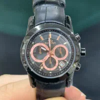 ساعت زنانه بند چرمی الگانس تاریخ داربا یکسال ضمانت