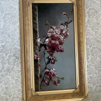 تابلو فرش نیم در یک