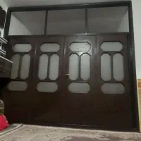 درب چوبی ۴ لنگه