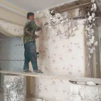 کچ کاری بنایی لکه گیری خورده کاری تعمیرات|خدمات پیشه و مهارت|محمدیه-قزوین, |دیوار