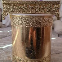 سطل زباله وجادستمال کاغذی سیلور