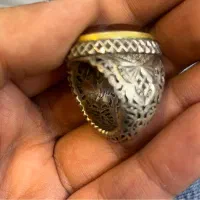 انگشتر نقره سنگین