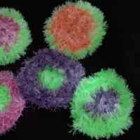 اسکاچ های ظرفشویی رنگی رنگی زیبا