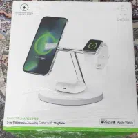 شارژ بیسیم اورجینال ایفون ۳ در ۱ بلکین  MagSafe