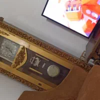 میزتلویزیون ساعت ویترین|میز تلویزیون|رشت, جانبازان|دیوار