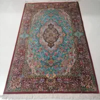 فرش دستبافت ابی