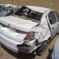 خودرو ساینا تصادفی