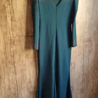 پیراهن مجلسی ماکسی بلندنوسایز ۴۰ تا۴۲ مناسب یلدا|لباس|مشهد, عبادی|دیوار