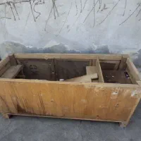 میز چوبی نجاری و منبت‌کاری تمام چوب